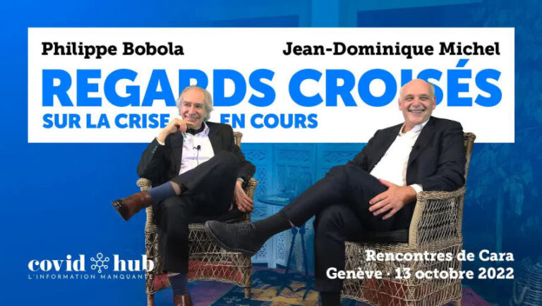 Philippe Bobola et Jean-Dominique Michel: Regards croisés sur la crise en cours