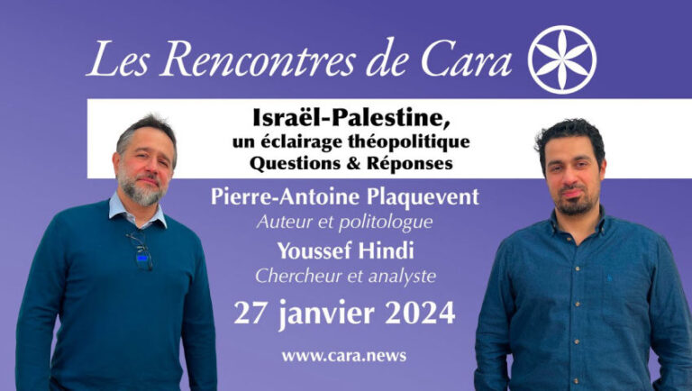 Youssef Hindi & P-A Plaquevent: Israël Palestine, un éclairage théopolitique, Questions & Réponses