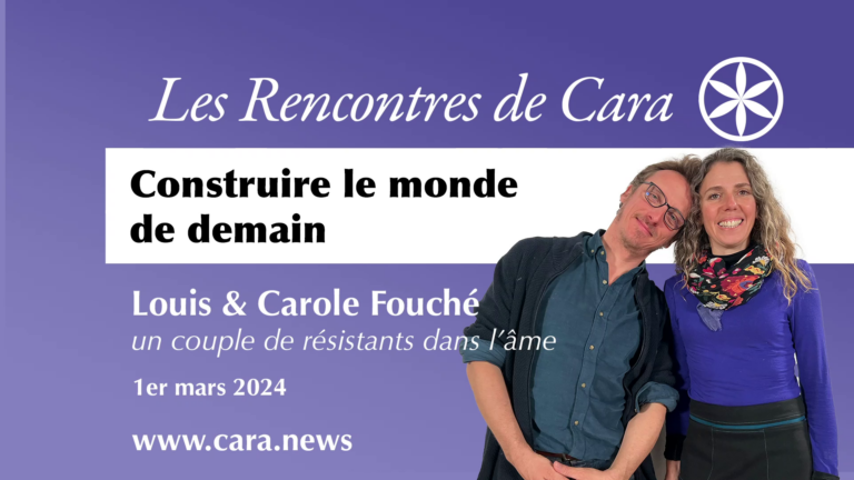 Louis et Carole Fouché: Construire le monde de demain
