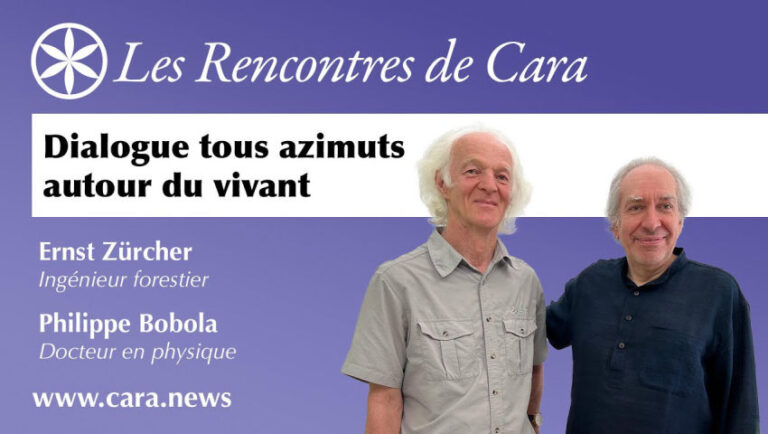 Ernst Zürcher & Philippe Bobola: Dialogue tous azimuts autour du vivant.