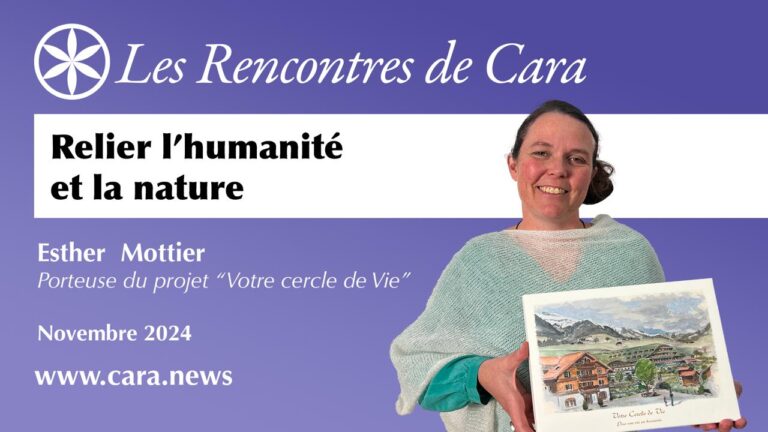 Relier l’humanité et la nature avec Esther Mottier, porteuse du projet « Votre Cercle de Vie »