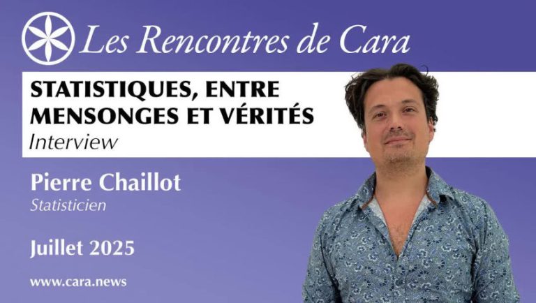 Pierre Chaillot, statisticien: Statistiques, entre mensonges et vérités